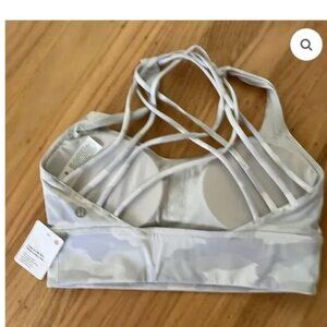 LULULEMON SPORTS BRA Free to Be Wild Heritage 365 Camo Starlight LONG LINE 8 NWT